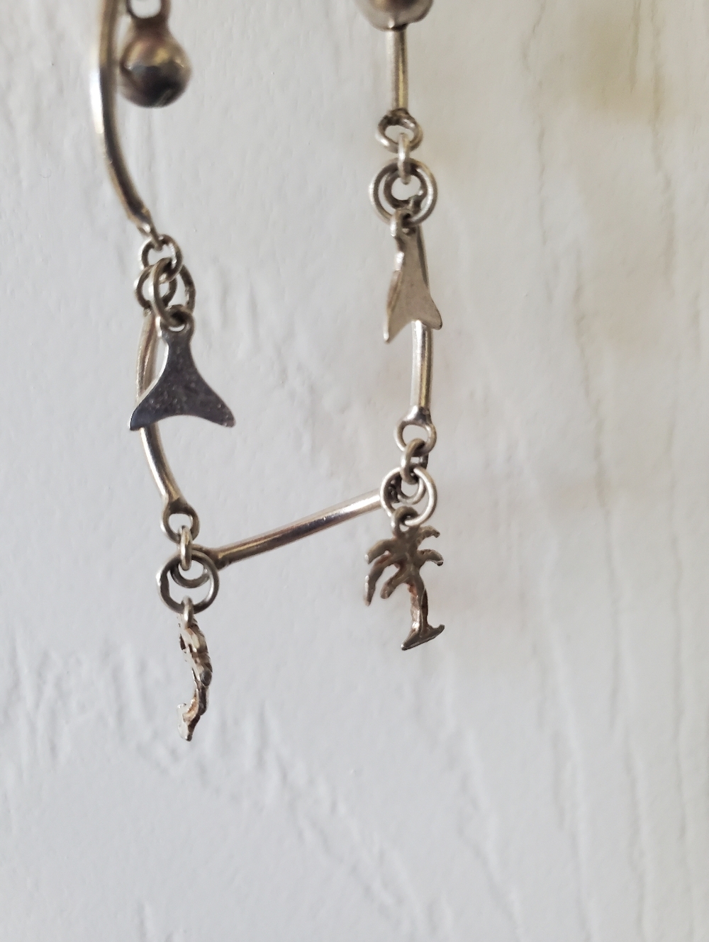 Islander Sterling Silver Anklet - Picture 11 of 14